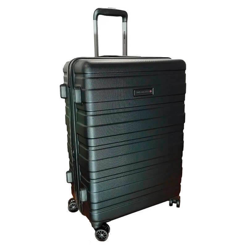 Валіза на 4-х колесах Swissbrand Freya M 71/81 л Black (DAS302525)