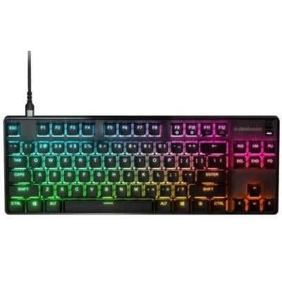 Клавіатура ігрова оптична SteelSeries Apex 9 TKL UA OptiPoint (36266686)