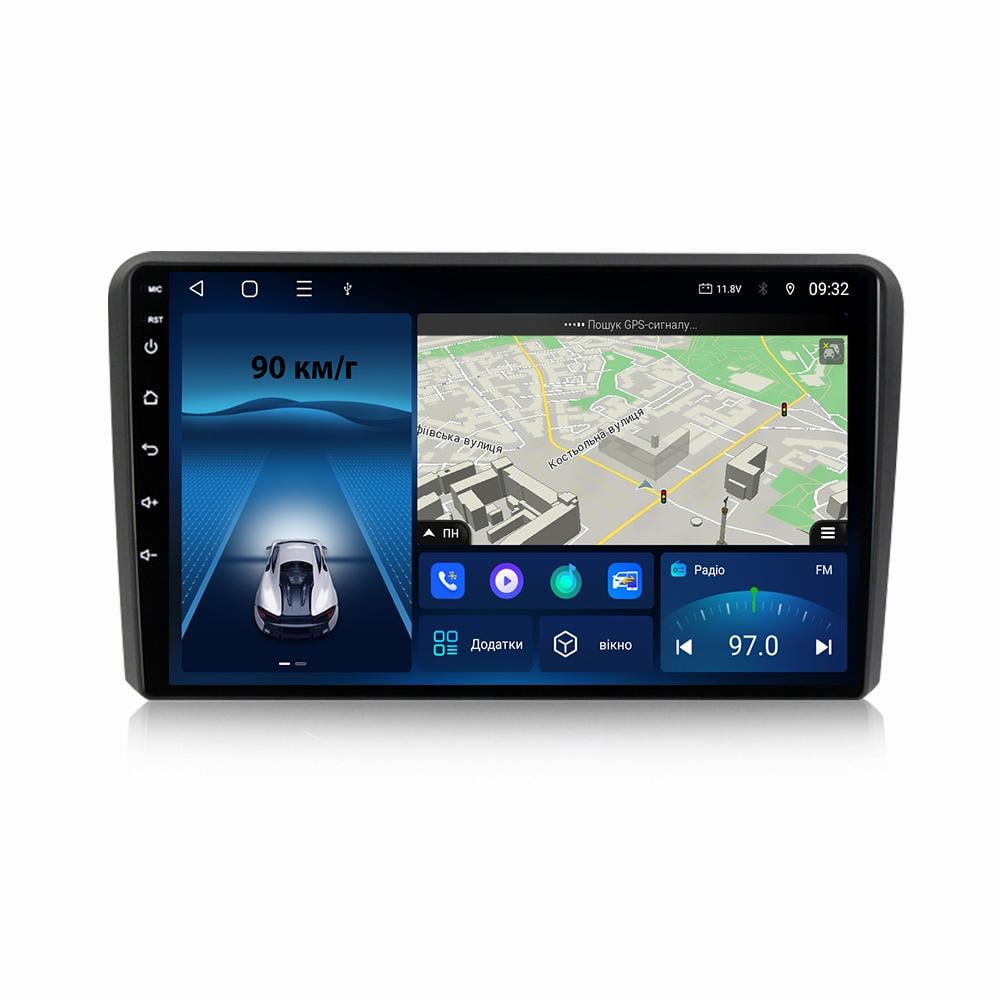 Магнітола штатна BACAR для AUDI A3 2003-2013 4/64Gb Individual (11041559)