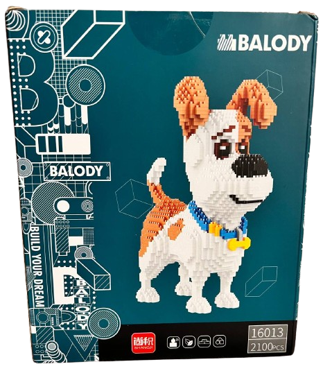 Конструктор Собака Макс из Секретная жизнь домашних животных 2100 деталей (223)