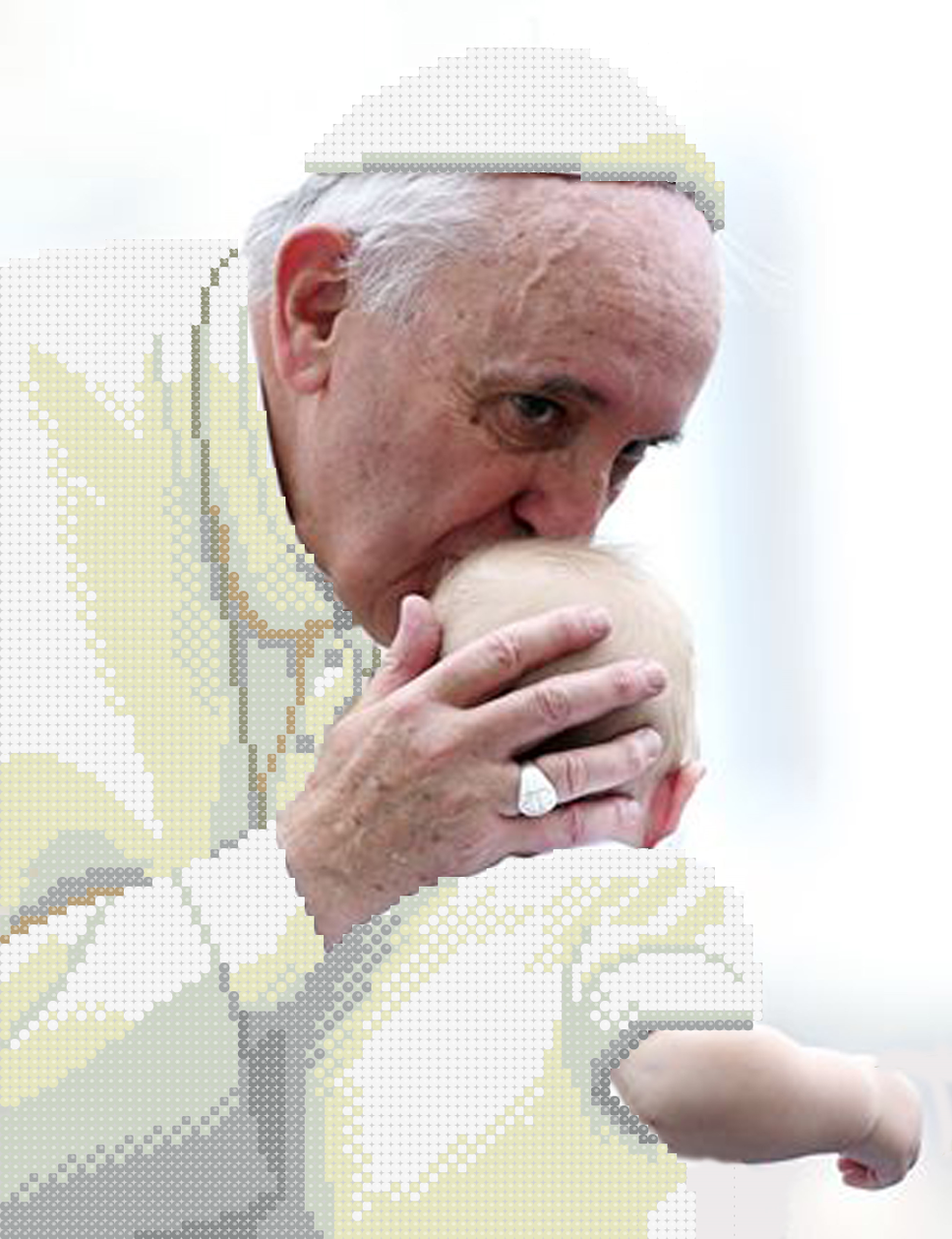 Папа энт, схема для вышивки