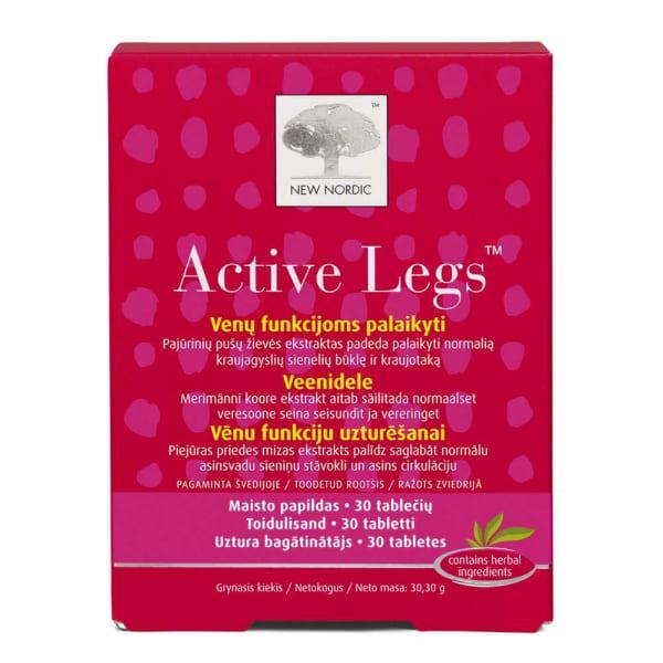 Комплекс для профілактики тиску та кровообігу New Nordic Active Legs 30 таблеток (000020959)