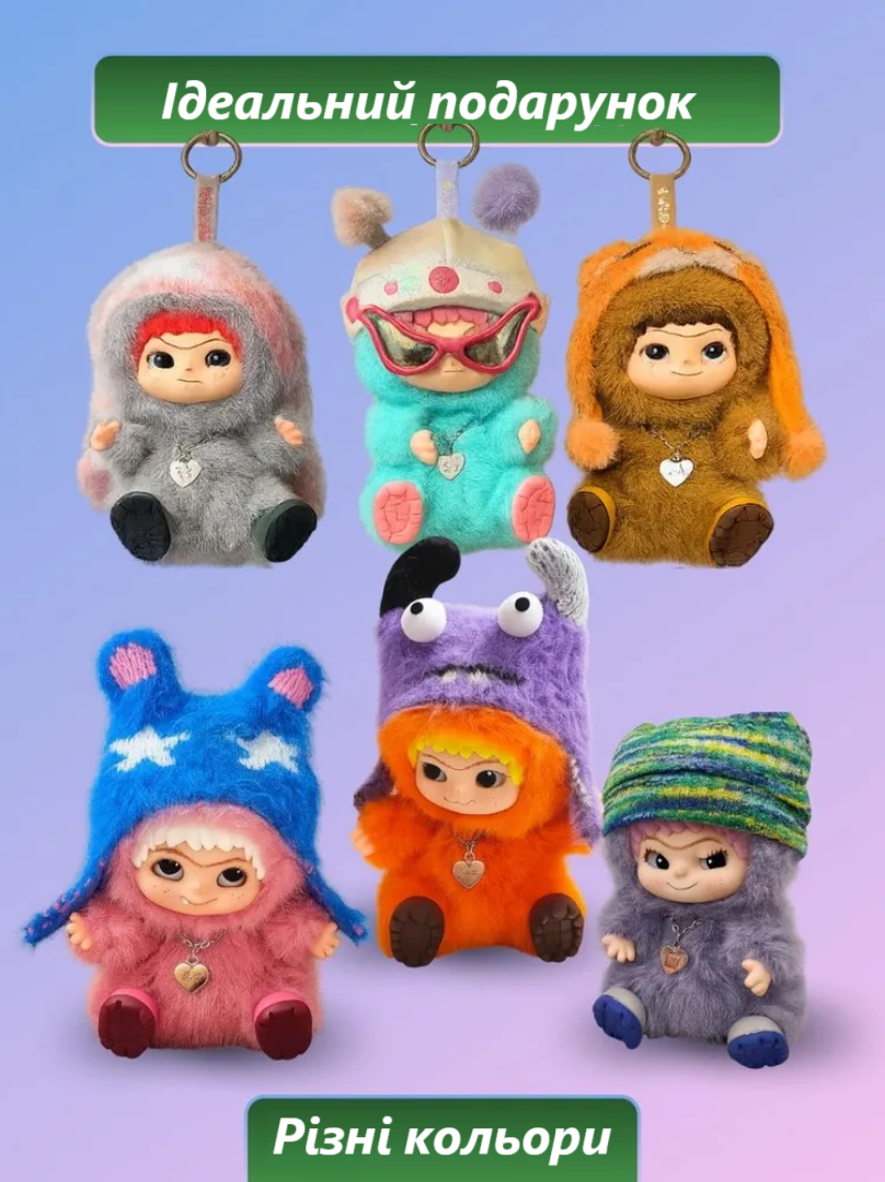 М'яка іграшка сюрприз Лабубу Вакуку фігурка 15 см (28794866) - фото 3 М'яка іграшка сюрприз Лабубу Вакуку фігурка 15 см (28794866) - фото 3