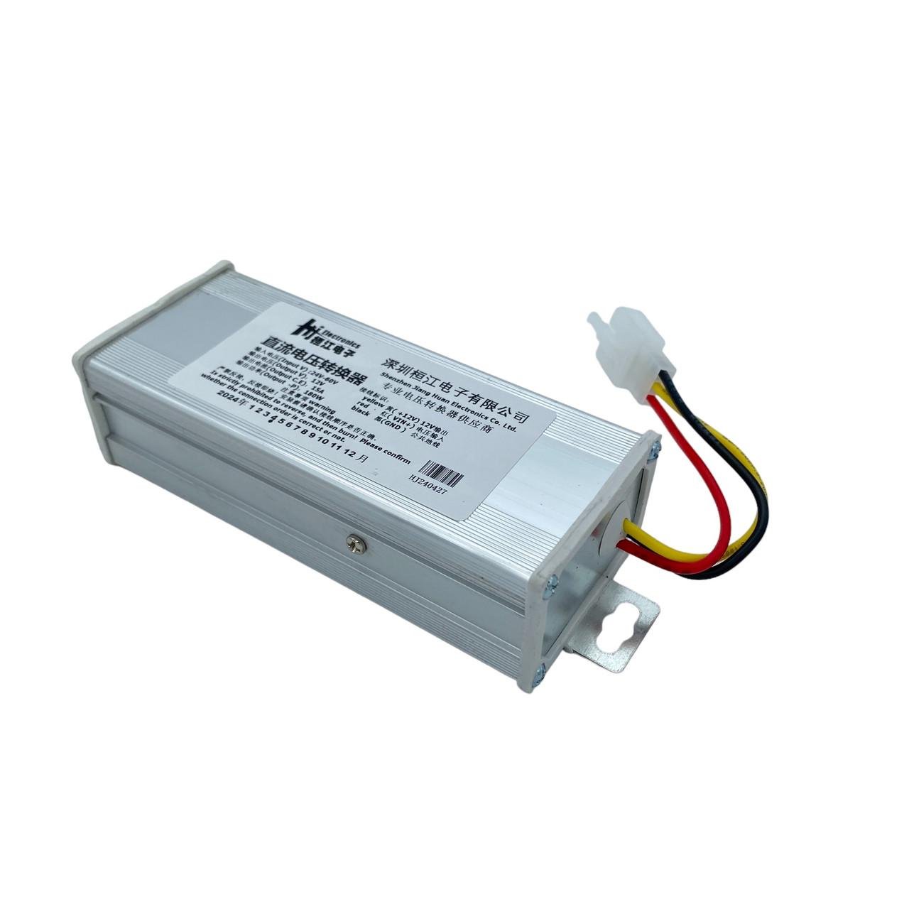 Понижающий преобразователь DC-DC 24/36/48/60 до 12V 15A - фото 8