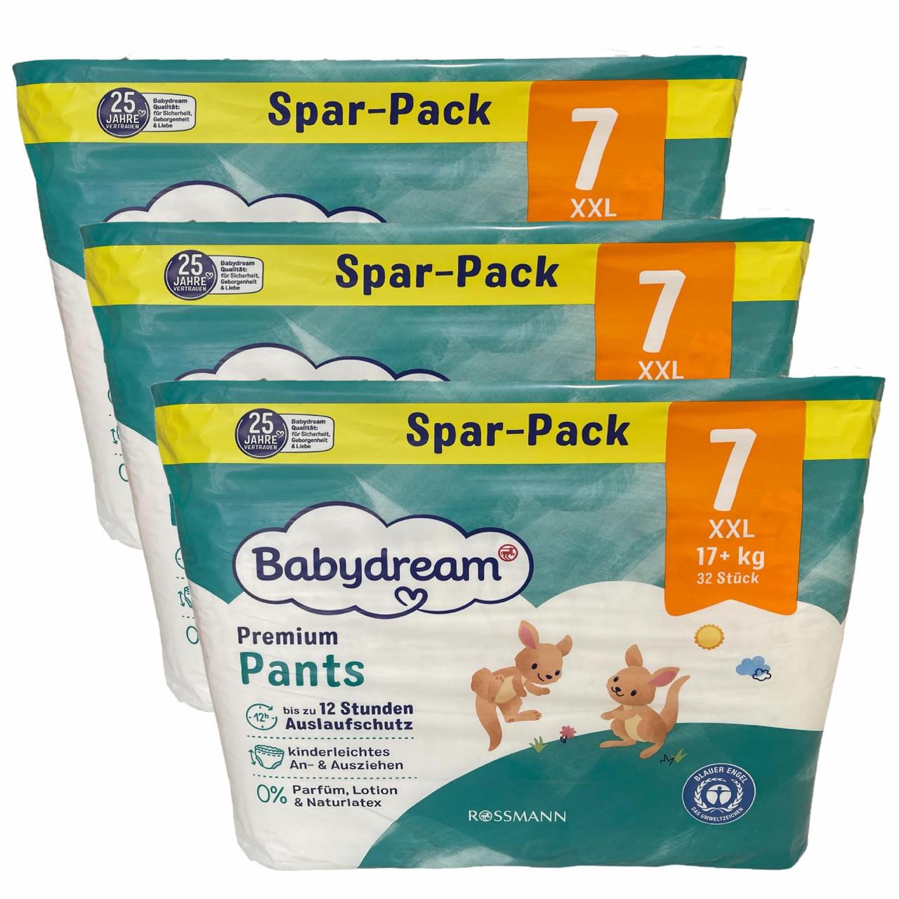 Підгузки-трусики Babydream Premium 7 XXL 17+ кг 96 шт. (2686046404)