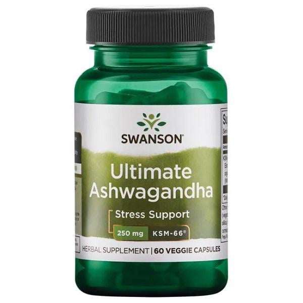 Ашваганда Swanson Ashwagandha Ultimate 250 mg 60 капс. (000019999)