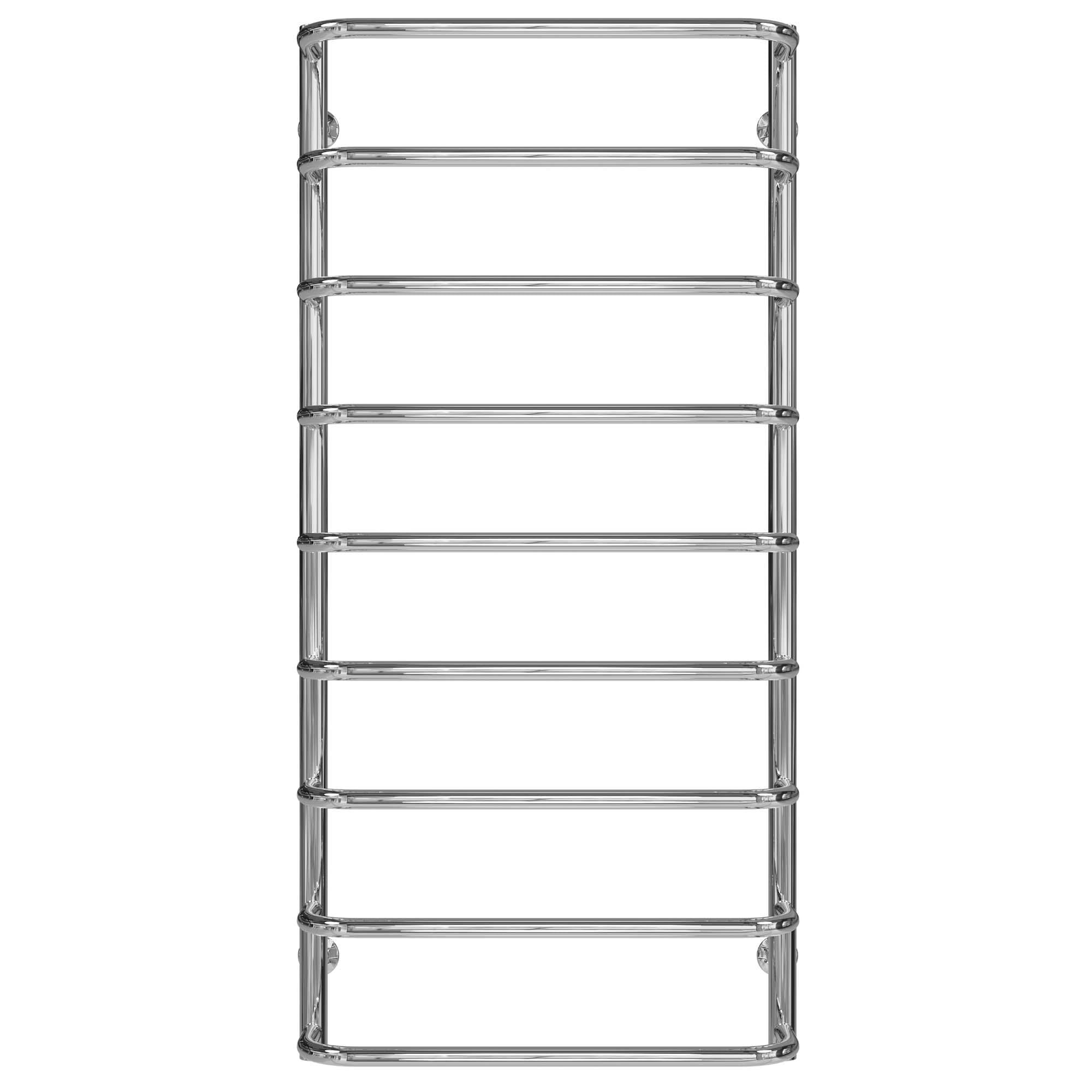 Полотенцесушитель водяной Deffi Стандарт П9 нижнее подключение нержавеющая сталь 500х1100 мм Хром (C.SS.110.50.9.C.A)