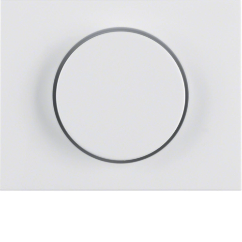 Панель лицевая Berker K.1 для поворотного димера Полярная белизна (11357009)