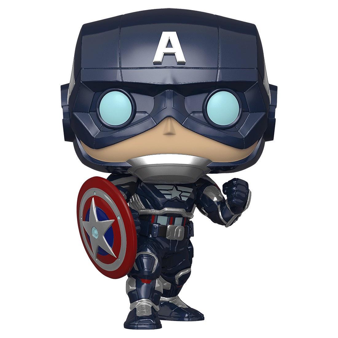 Фігурка Funko Pop Avengers Game Captain America 10 см (AG CA 627)