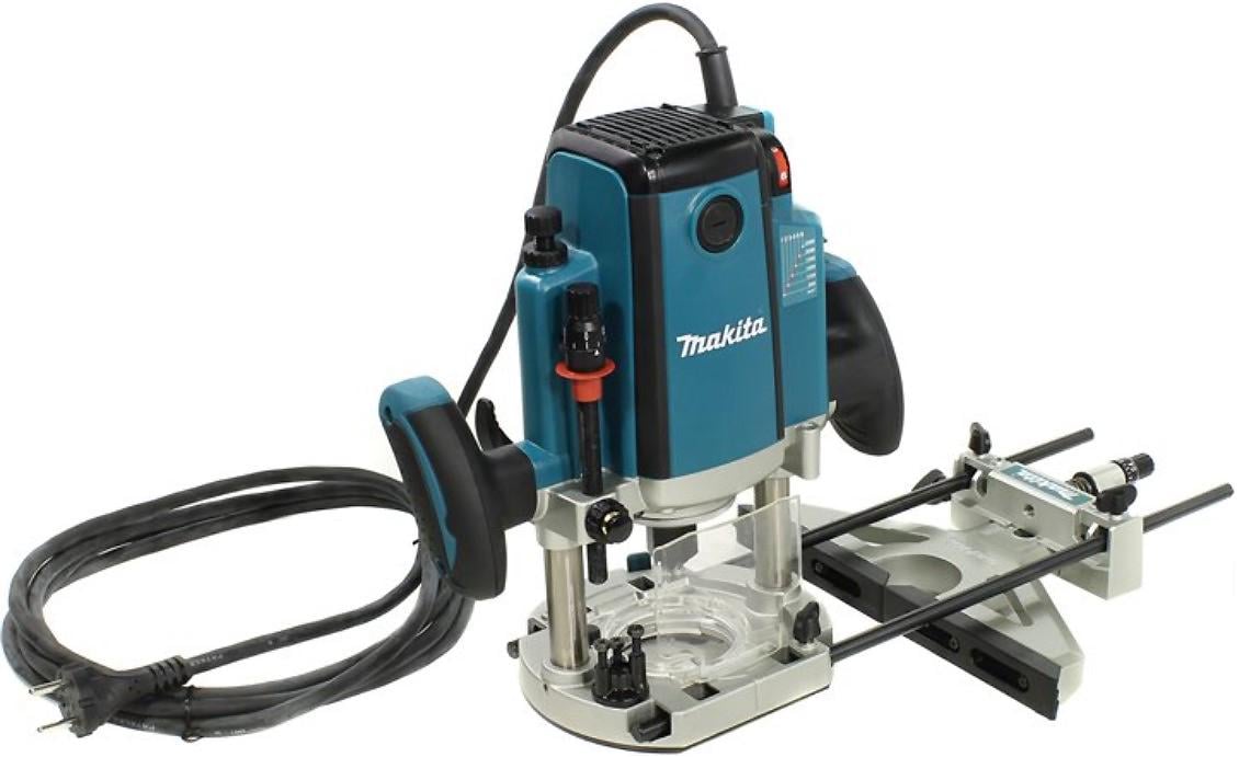 Фрезер универсальный Makita RP2301FCX (2100Вт, 6-8-12 мм) с функцией плавного запуска (4590)