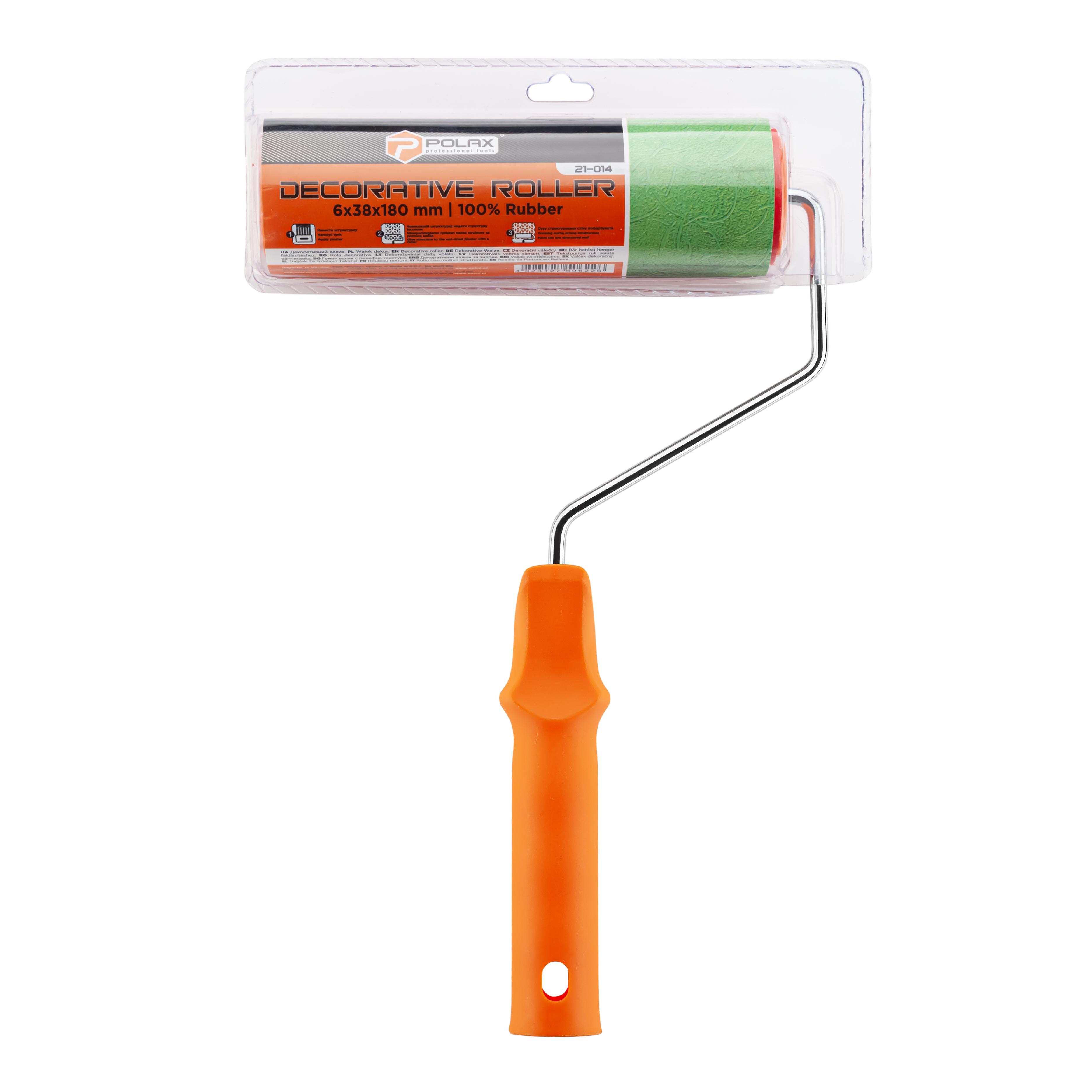 Валик структурный резиновый Polax 180 мм (21-014) - фото 4 Валик структурный резиновый Polax 180 мм (21-014) - фото 4