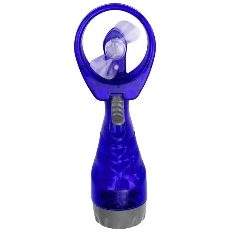 Портативний ручний міні-вентилятор Water Spray Fan Синій (MR50853)