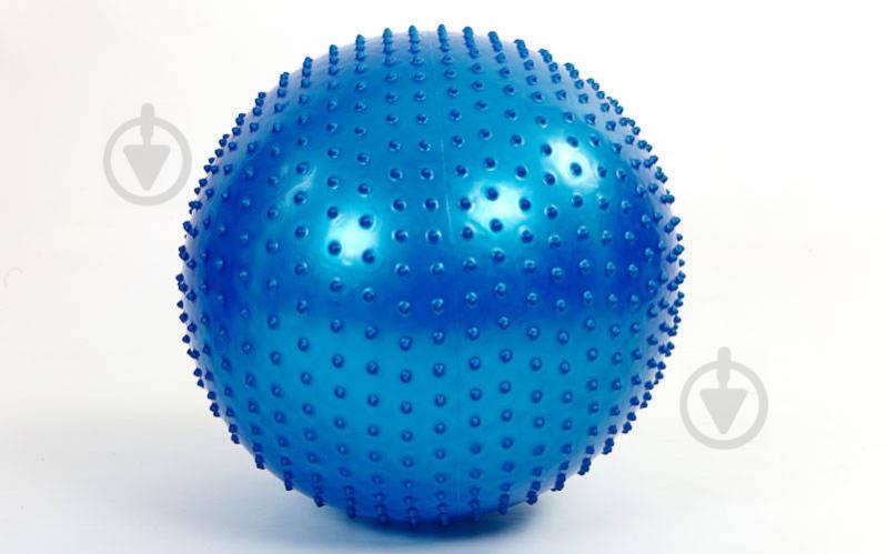 Фитбол массажный Zelart FI-1986-55 55 см Синий (FI-1986-55_Синий)