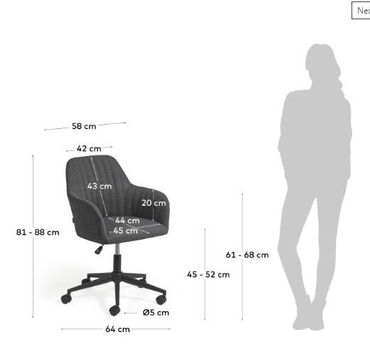 Стул LaForma Madina Серый (CC2186VD15) - фото 10