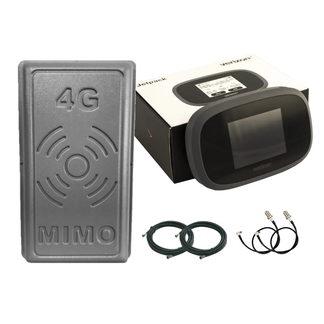 4G-роутер Novatel Wireless MiFi 8800L BOX и антенна RNet MIMO 2x17 Дб/кабель и переходники TS9 (24194277)