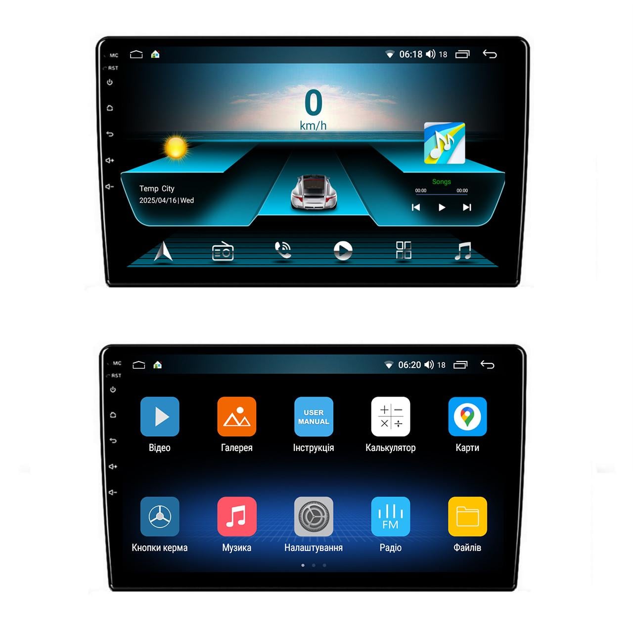 Автомагнітола QIV Q1 9" 2/64 9"/IPS/4Core/2/64Gb/CarPlay/Android Auto (QIV-Q1-9-2_64)