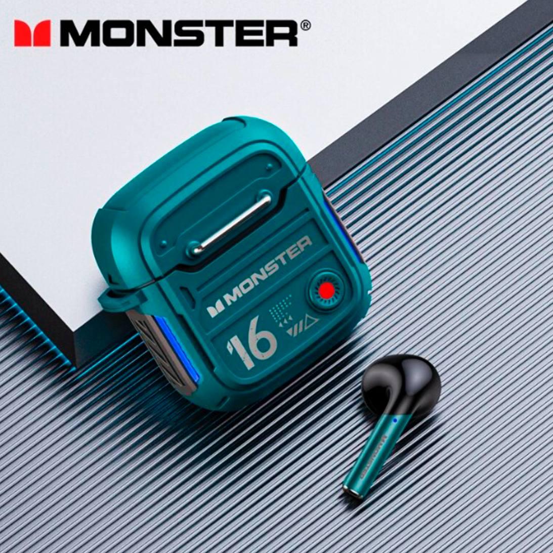 Навушники Monster Airmars XKT16 Green - фото 7