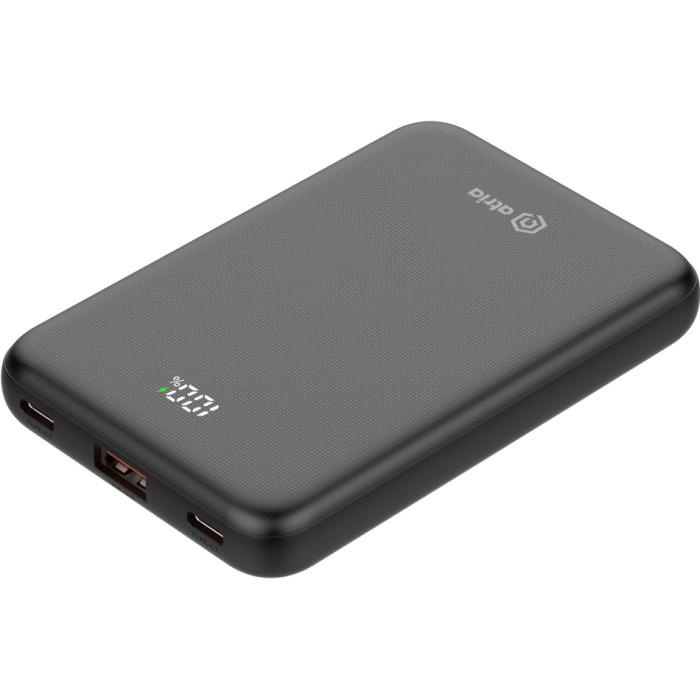 Повербанк ATRIA WPD-P91 10000 mAh 22,5W 12V 3А PD QC USB-C Black (38914925) Повербанк ATRIA WPD-P91 10000 mAh 22,5W 12V 3А PD QC USB-C Black (38914925)