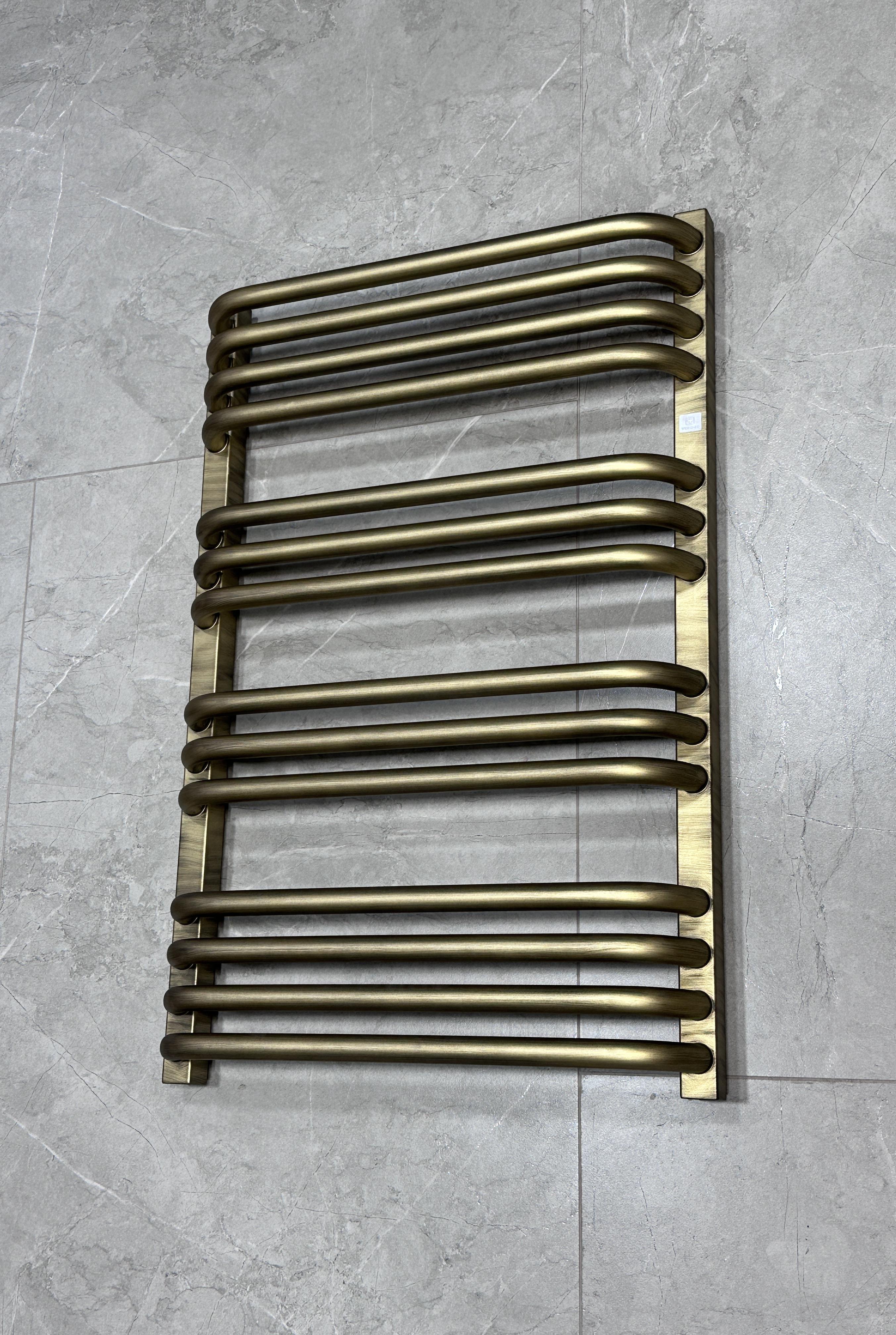 Рушникосушарка водяна Terma Alex 760x500 мм Brushed Brass (224) - фото 4