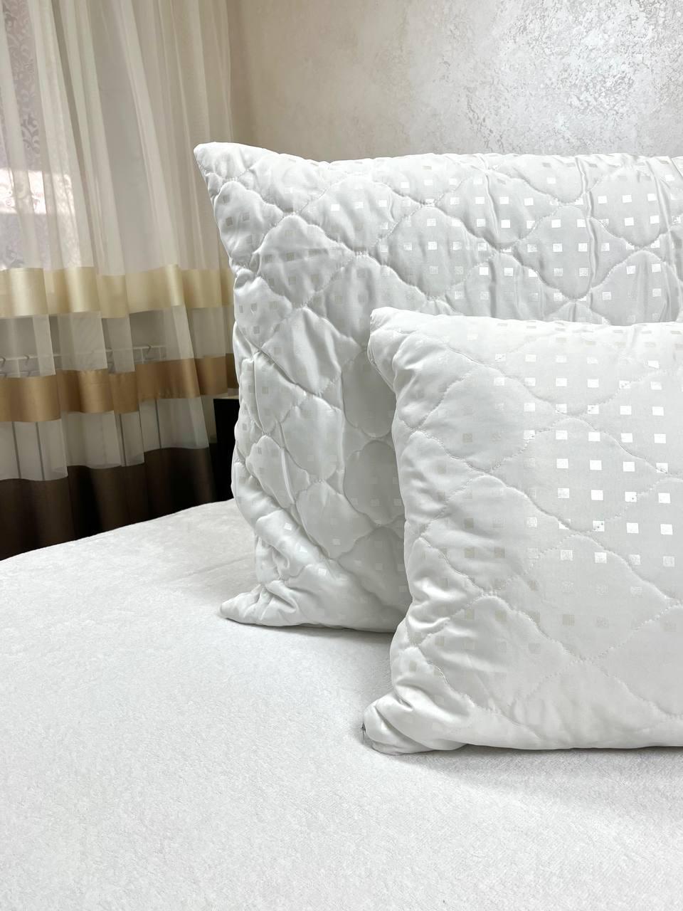 Подушка штучний лебединий пух 70x70 см (23949420) - фото 2