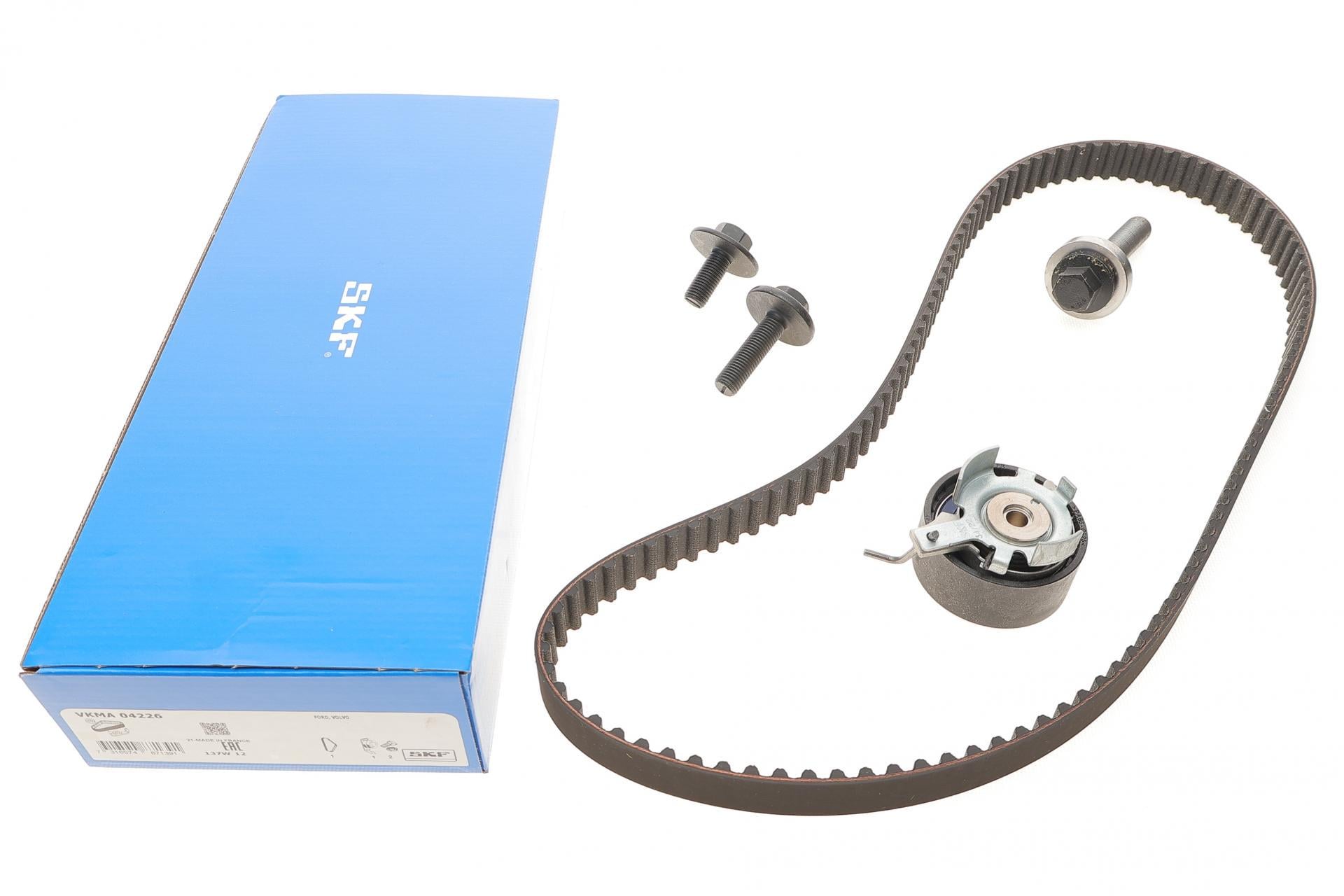 Комплект ГРМ SKF Ford Mondeo/Focus 1.4/1.6i 03-/Volvo C30/S40/V50 1.6 05-12 22x117z (VKMA 04226)