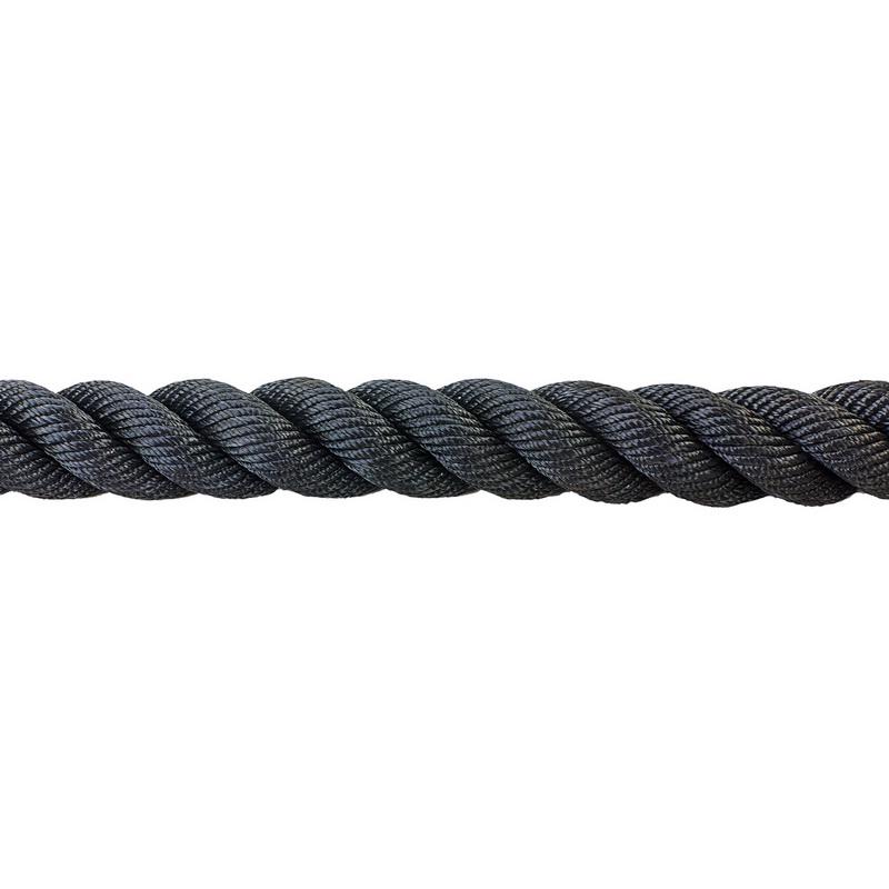 Канат для кросфіту COMBAT BATTLE ROPE Zelart FI-5311-12 12 м Чорний (DR003143) - фото 3