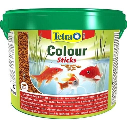 Корм для прудовых рыб Tetra Pond Colour Sticks 10 л 1,9 кг