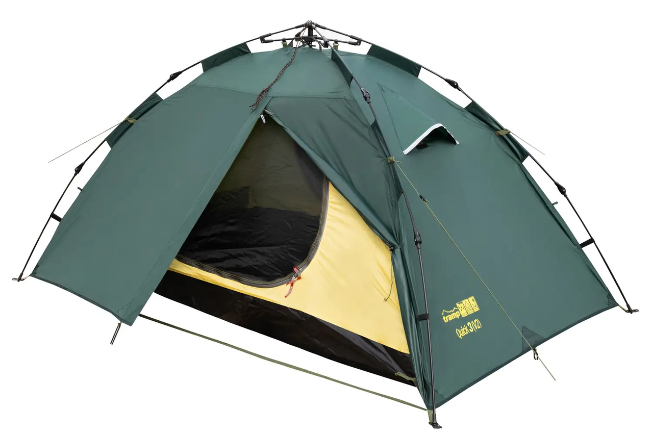Палатка с автоматическим каркасом Tramp Quick 3 v2 (UTRT-097) - фото 2