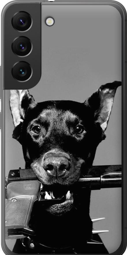 Чехол на Samsung Galaxy S22 Доберман (2745u-2494-42517) Чехол на Samsung Galaxy S22 Доберман (2745u-2494-42517)