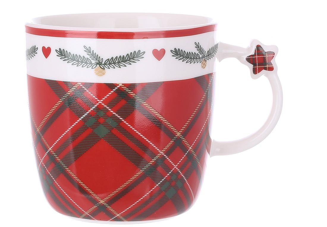 Чашка BonaDi 311-112 Happy Holidays в подарочной упаковке 360 мл (2385960240)