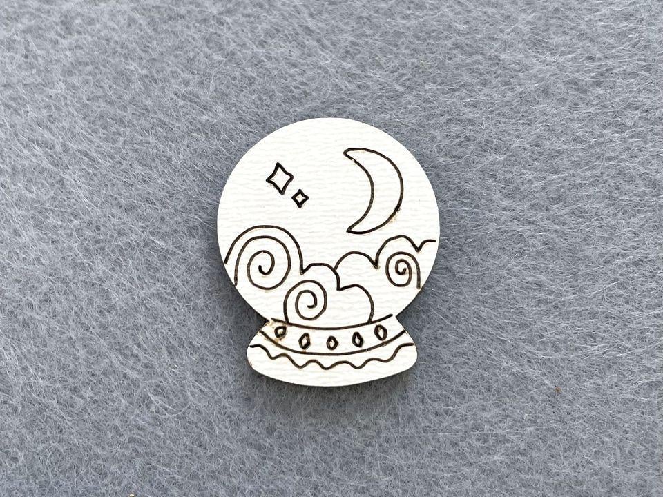 Декор из МДФ Шарик 50 шт. (21069)