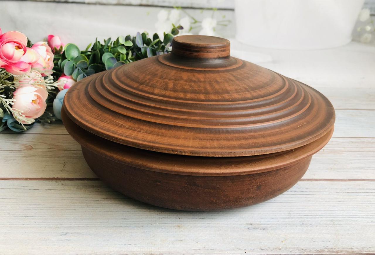 Форма з червоної глини для запікання 2 л (2420948061)