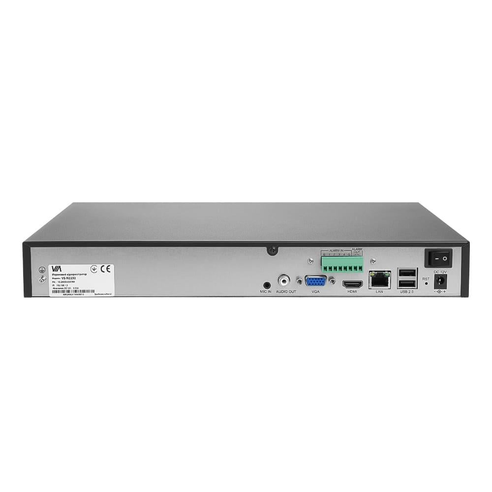 Видеорегистратор VIA Security NVR VS-N2232 32-канальный - фото 4 Видеорегистратор VIA Security NVR VS-N2232 32-канальный - фото 4