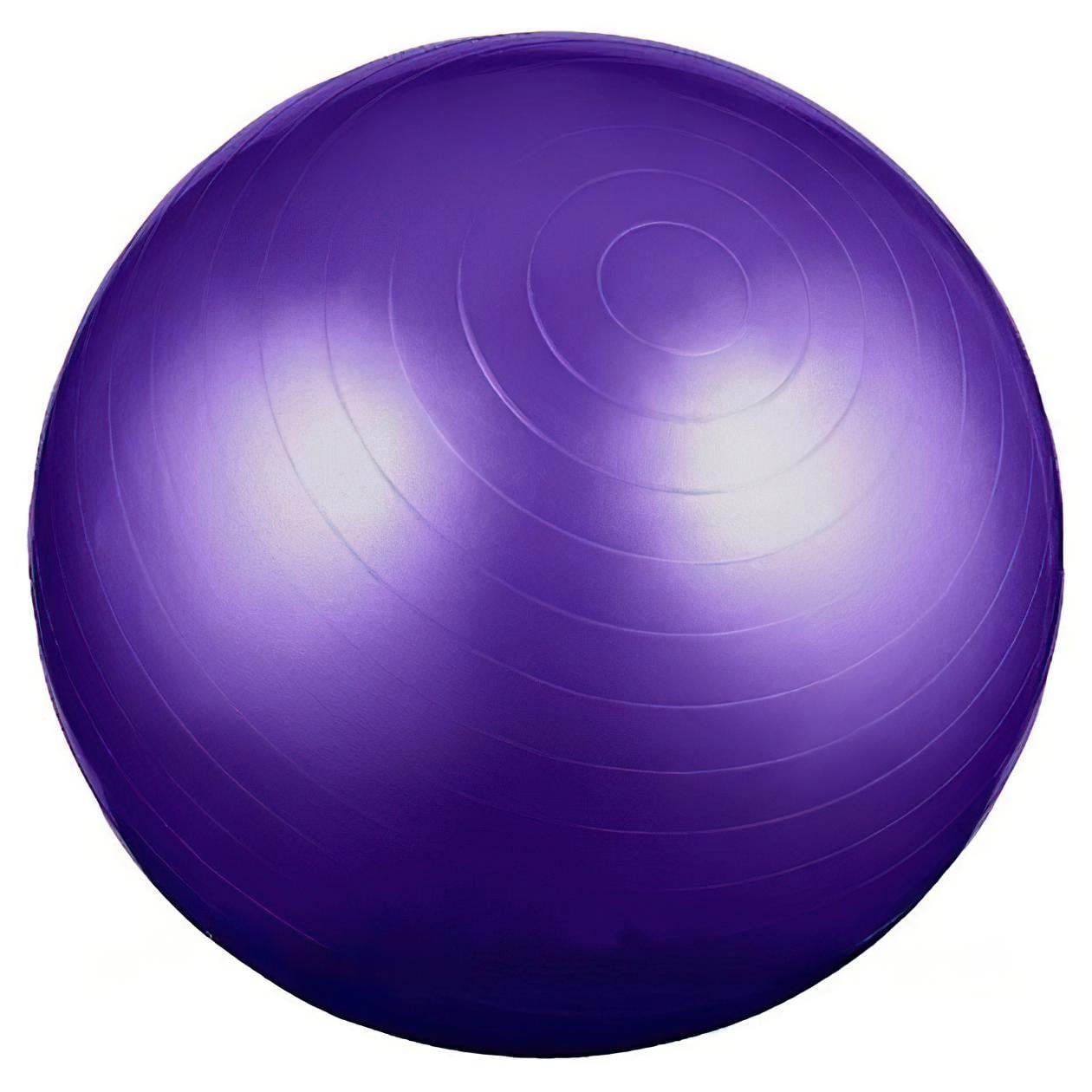 Фітбол для гімнастики 75 см Фіолетовий (ma338)