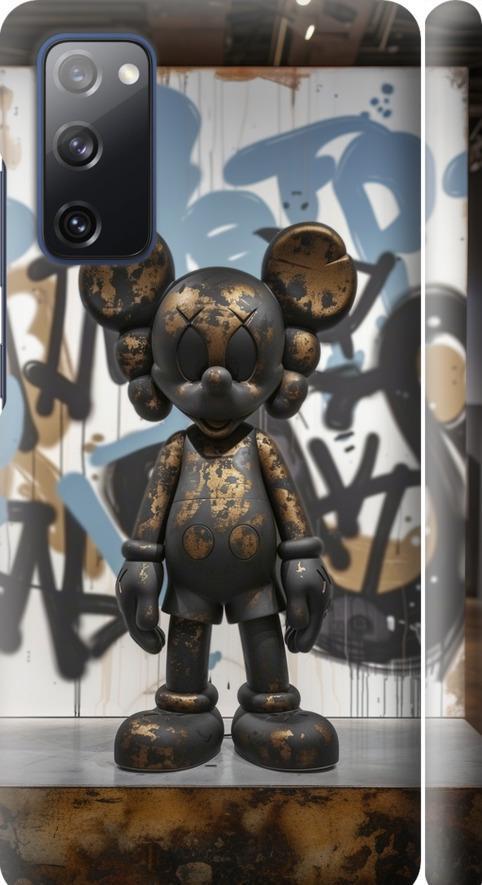 Чехол на Samsung Galaxy S20 FE G780F Bronze kaws v2 (6098m-2075-42517)