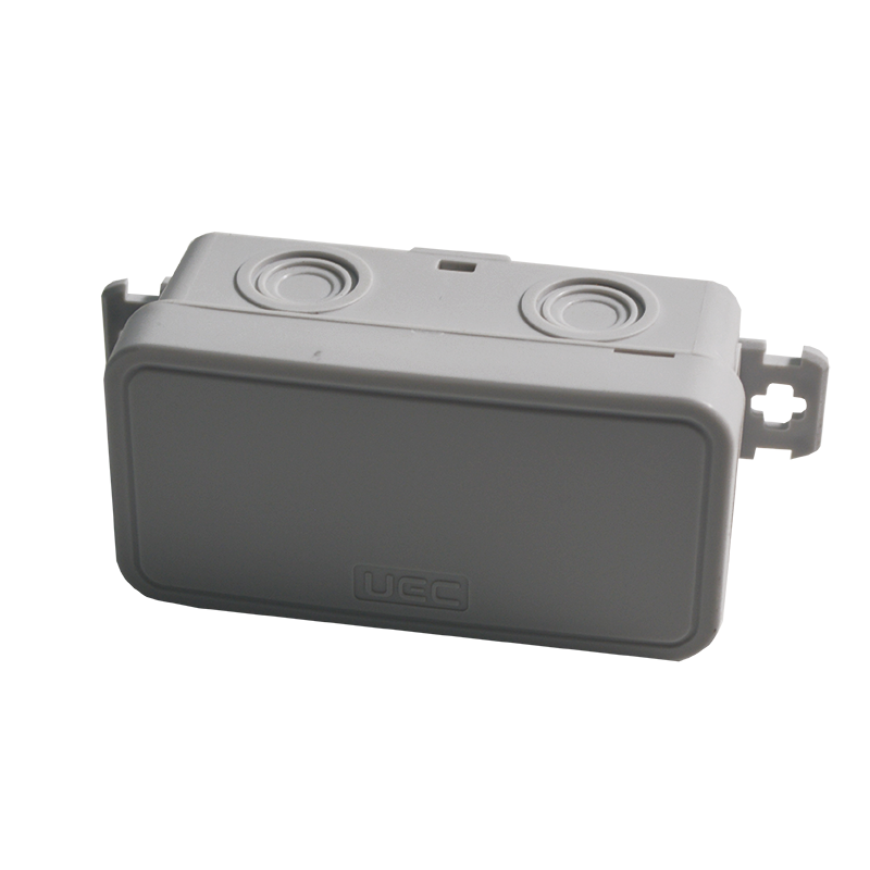 Распределительная коробка UEC 78x36x34 мм наружная 8 вводов IP54 Серый (JB-078-036-034-IP54-GR)