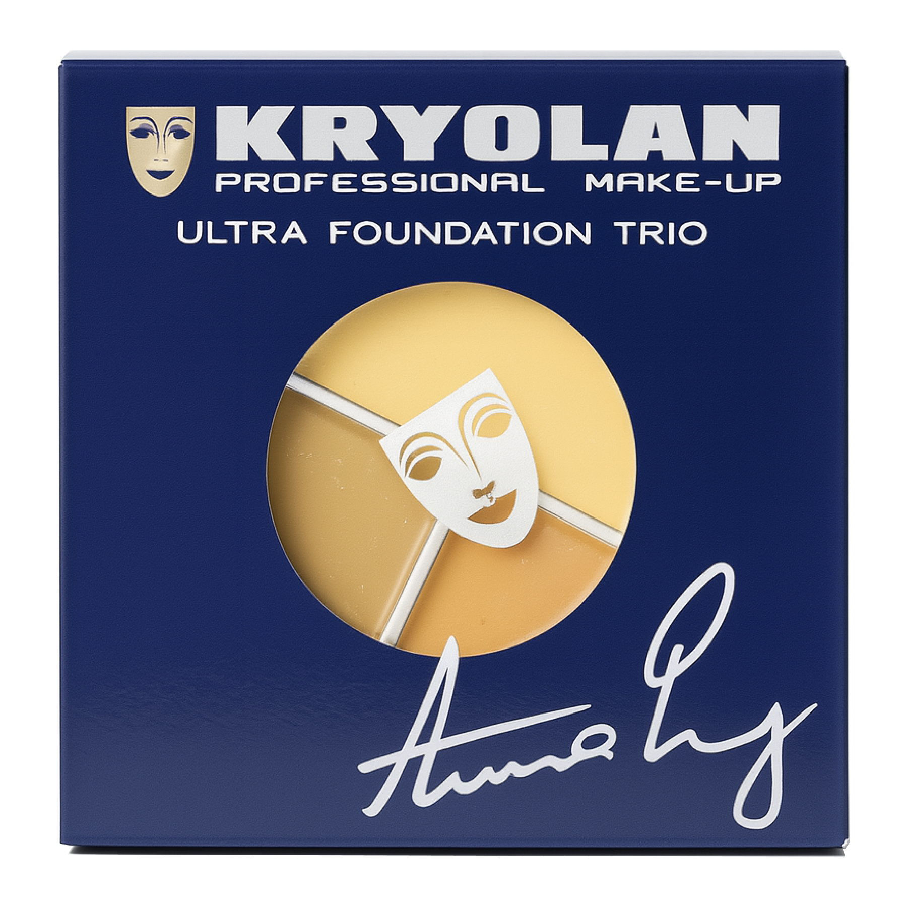 Тональная основа Kryolan Ultra Foundation Trio профессиональная 40 г
