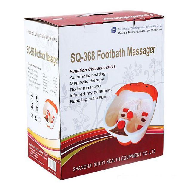 Гідромасажна ванна для ніг Footbath Massager SQ-368 (00-3892) - фото 4