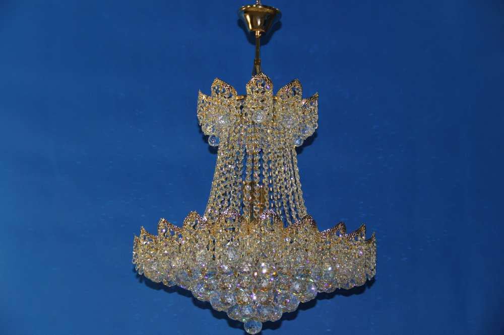 Кришталева люстра L0616/6 Золото/Білий (AN000726)