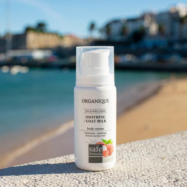 Сыворотка восстанавливающая Goat Milk&Lychee Organique Soothing Therapy с козьим молоком 200 мл