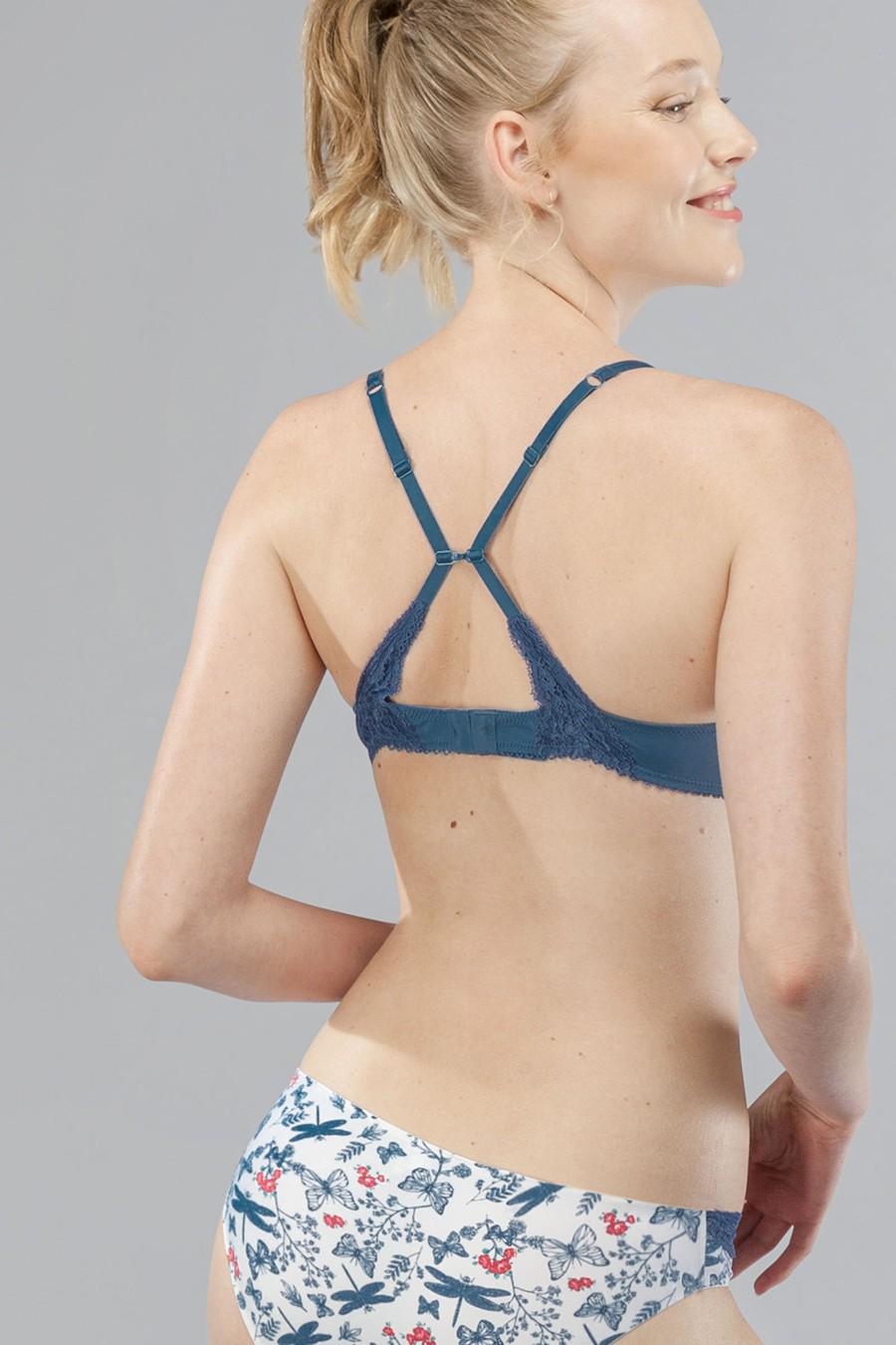 Комплект білизни Gisela бюстгальтер push-up/трусики сліп 80C/L Блакитний (67246) - фото 6 Комплект білизни Gisela бюстгальтер push-up/трусики сліп 80C/L Блакитний (67246) - фото 6