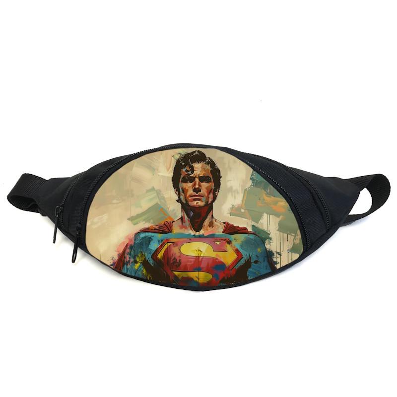 Поясная сумка-бананка Cappuccino Toys GB-Superman 05 Черный (2399980096)