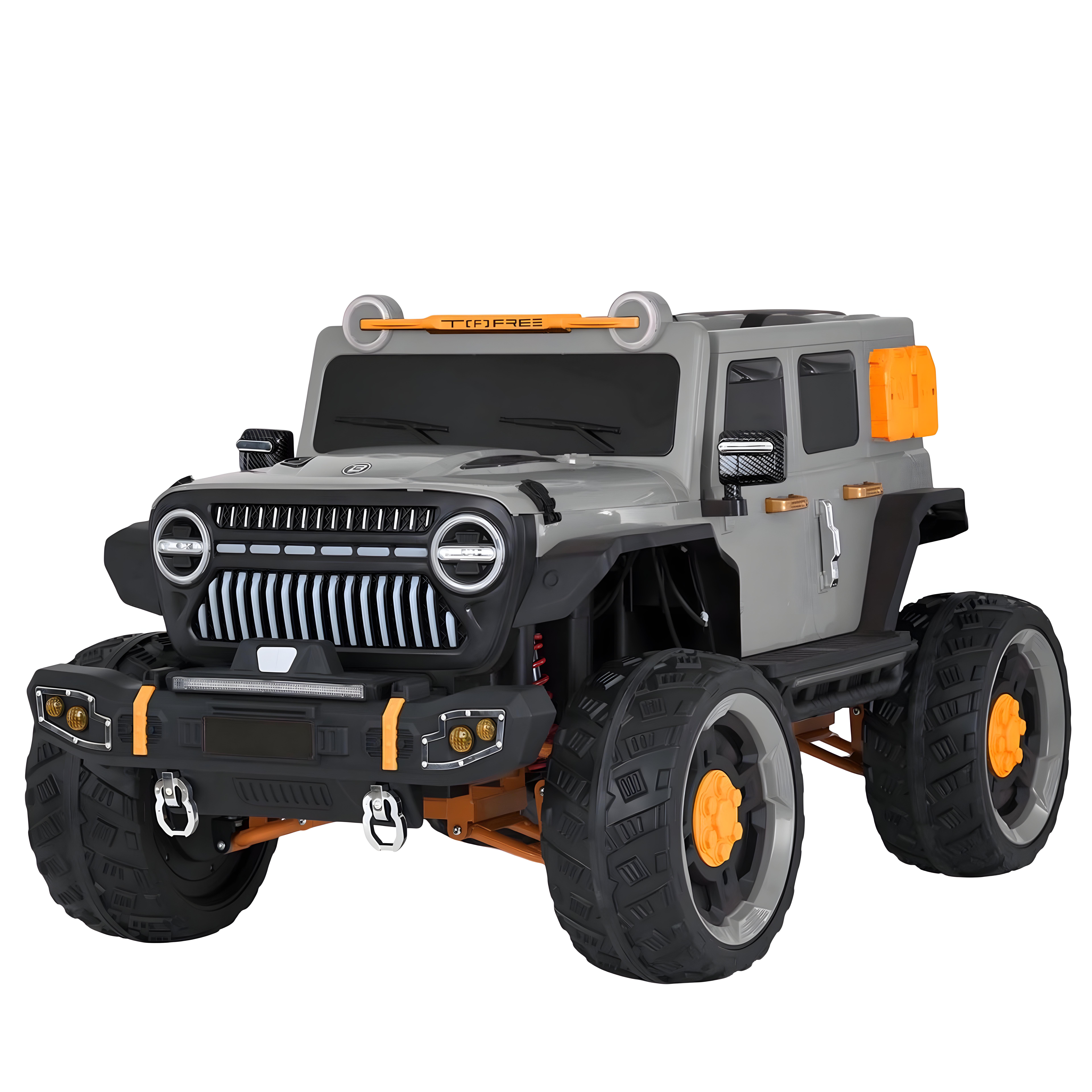 Детский джип M 5831EBLR-11 Bambi Racer Серый (27352559)