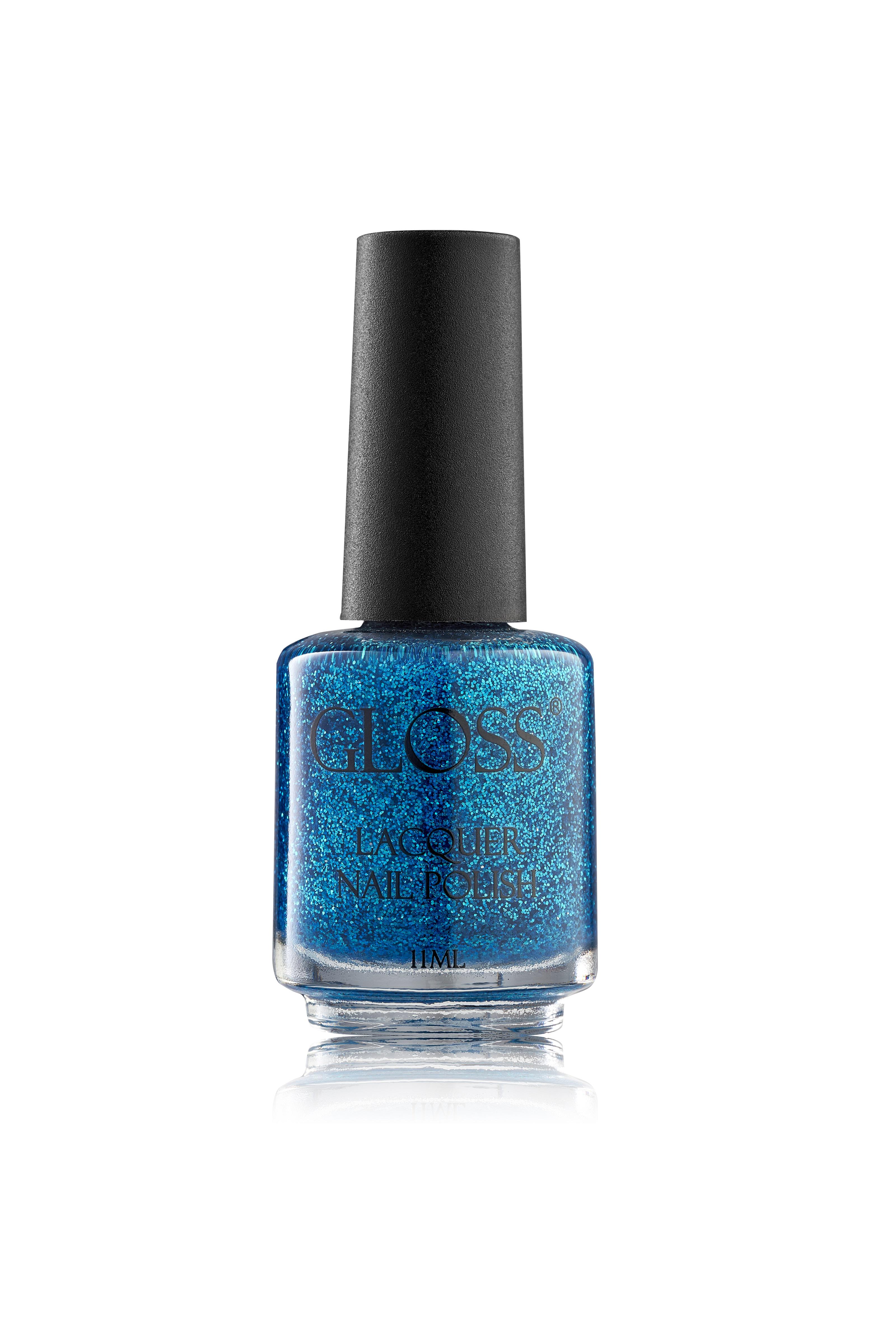 Лак для ногтей GLOSS company Lacquer Nail Polish 11 мл голубой шимер №012 (724105)