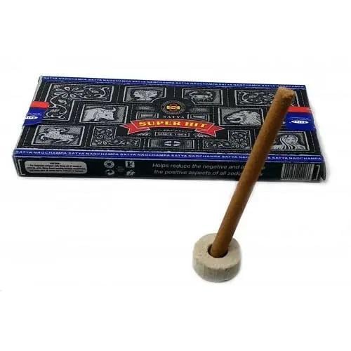 Пахощі пилкові Satya Super Hit Dhoop Sticks Безосновні 20 г (1655)