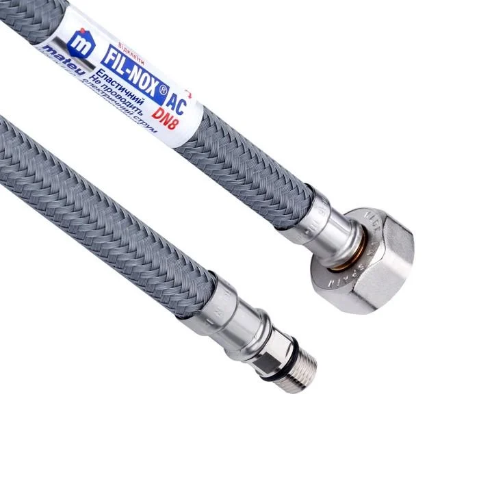 Шланг антикоррозия Mateu 1/2''хМ10 штуцер короткий 40 см (320251)