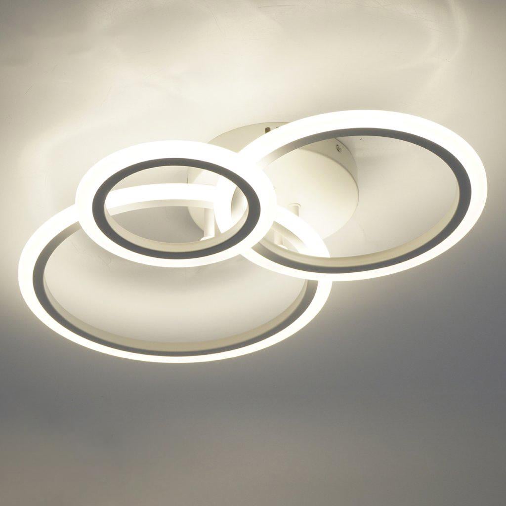 Люстра светодиодная смарт ESLLSE TRIO 3R 70 Вт 510x380x107 мм Белый (10618)