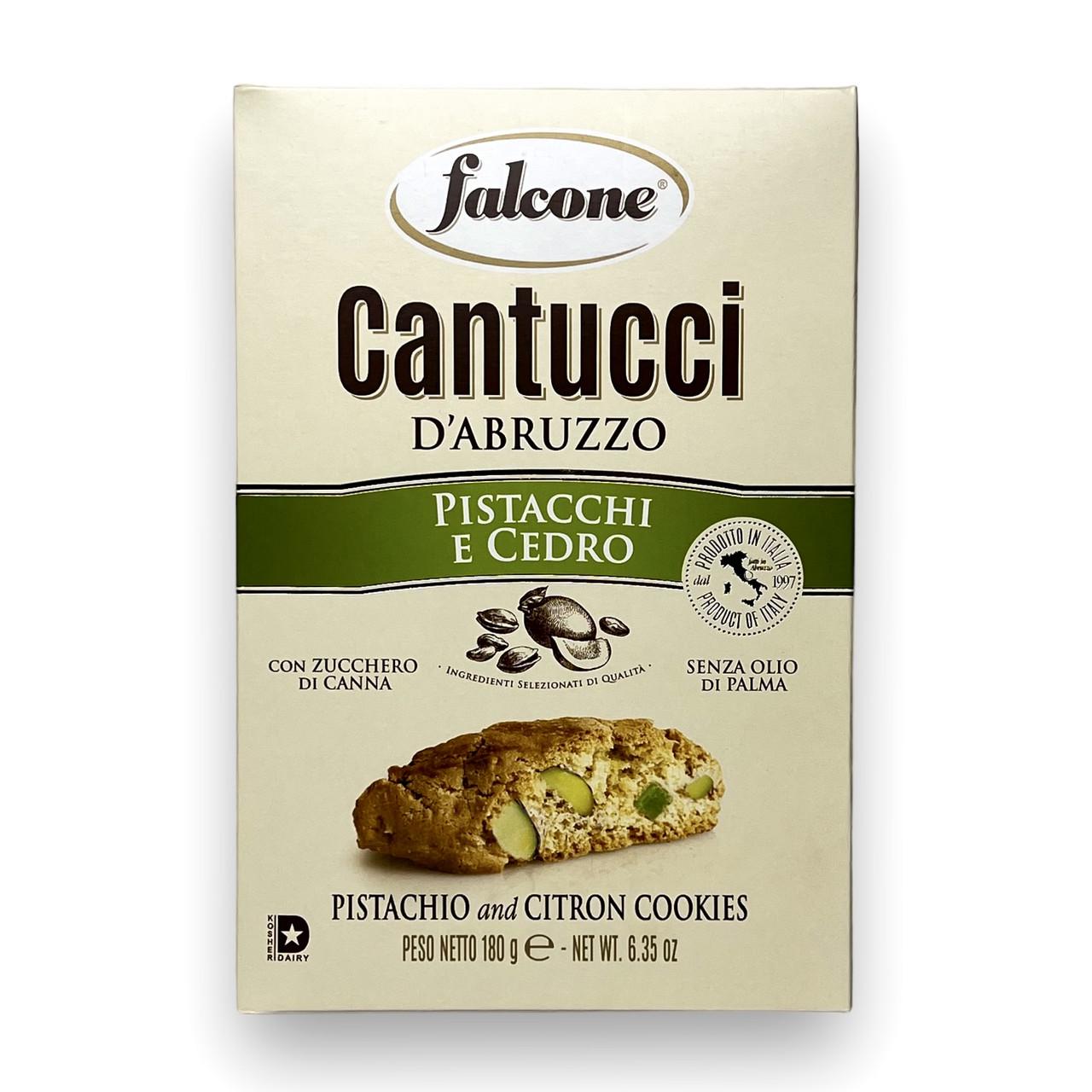 Печиво кантучіні FALCONE cantucci pistacchi e cedro 180 г (1891304852) - фото 2