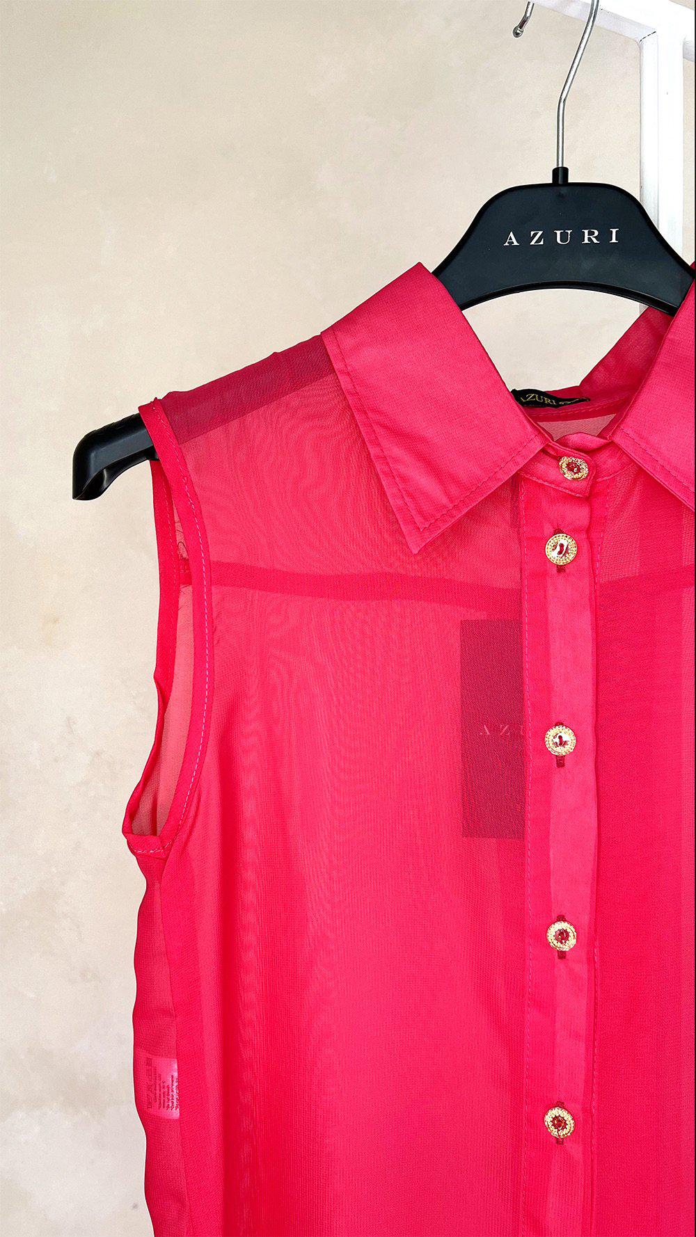 Блузка жіноча Azuri L-XL Маоїновий (5296-16-P70-L-XL) - фото 3 Блузка жіноча Azuri L-XL Маоїновий (5296-16-P70-L-XL) - фото 3