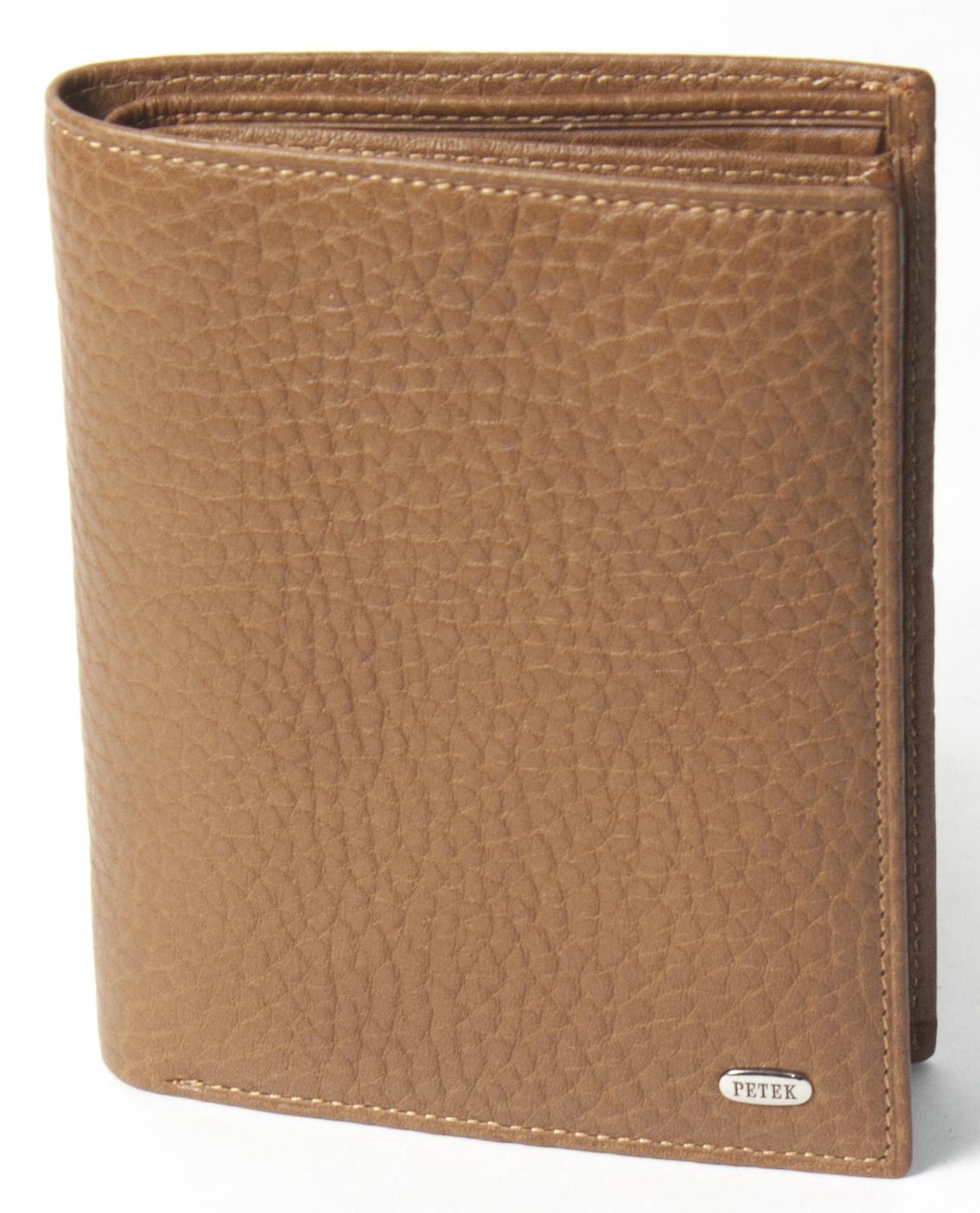 Портмоне чоловіче Petek 211 Коричневий (211-46B-37)